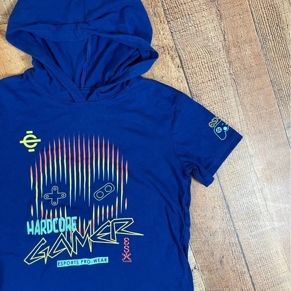 Adidas Gamer Tie Dye 10-12 Outfit Bundle Hooded Sweats Graphic Tees Gaming